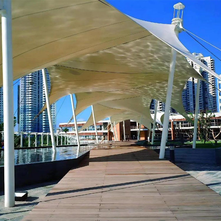 克山县膜结构景观棚