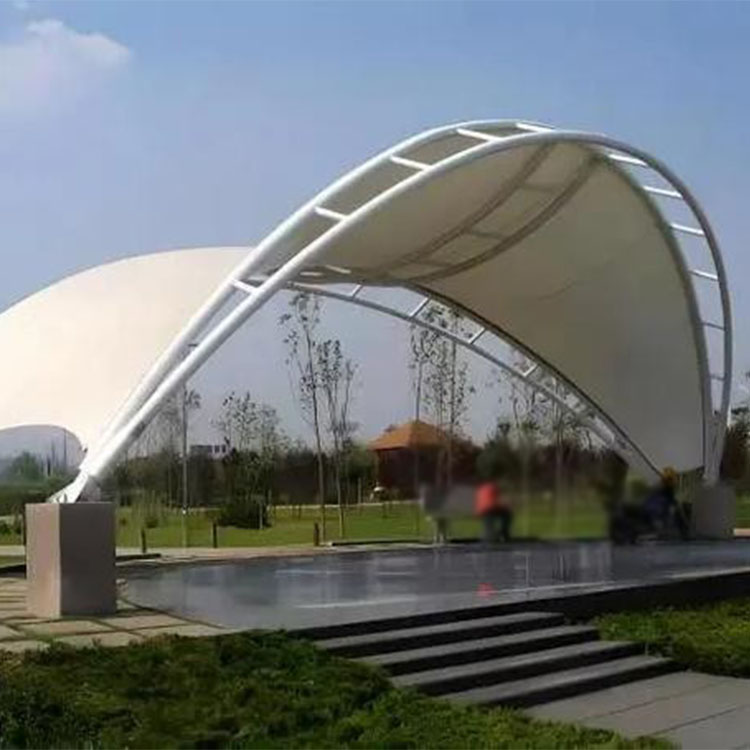 克山县膜结构景观棚