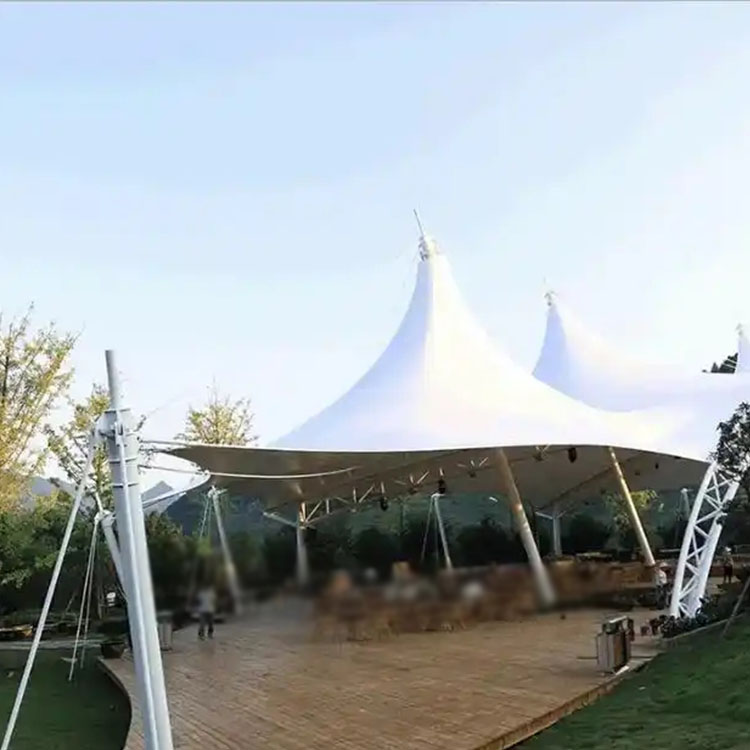 克山县膜结构景观棚