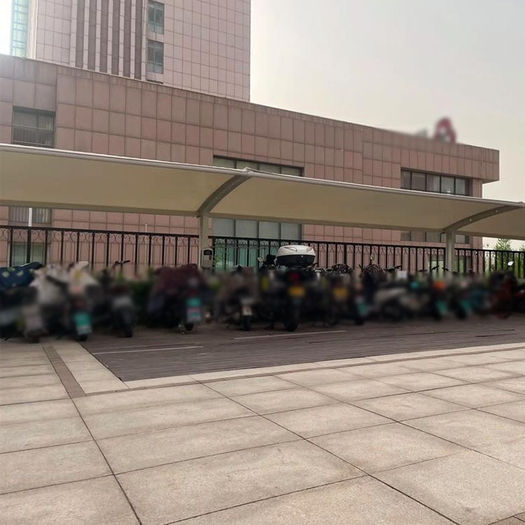 克山县膜结构电动车棚