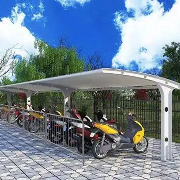 克山县膜结构电动车棚